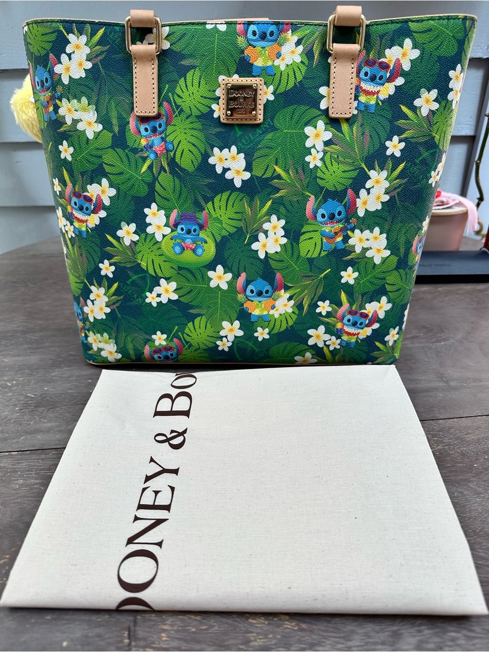 Dooney & Bourke Aulani Stitch tote - Exclusive to HI resort AND dust bag!